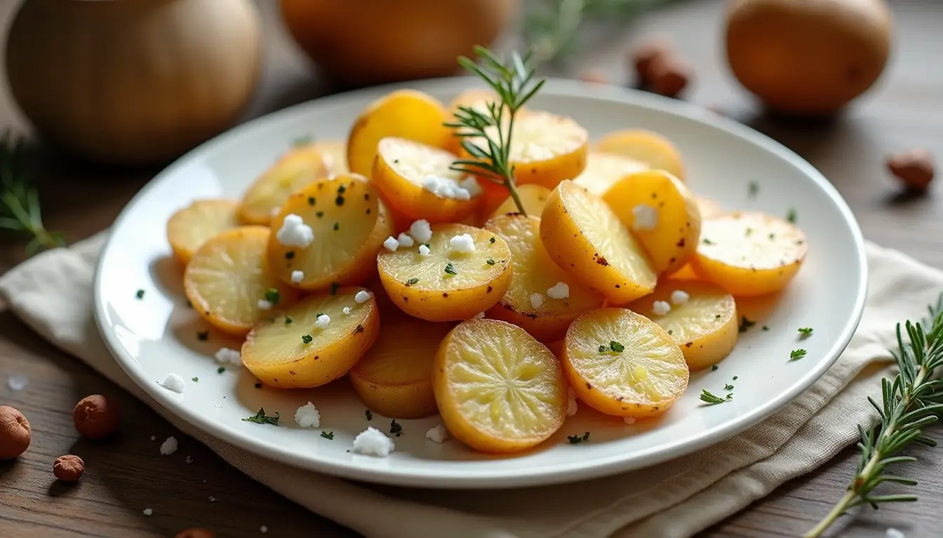 slow roasted sweet potatoes