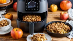 air fryer apple crisp